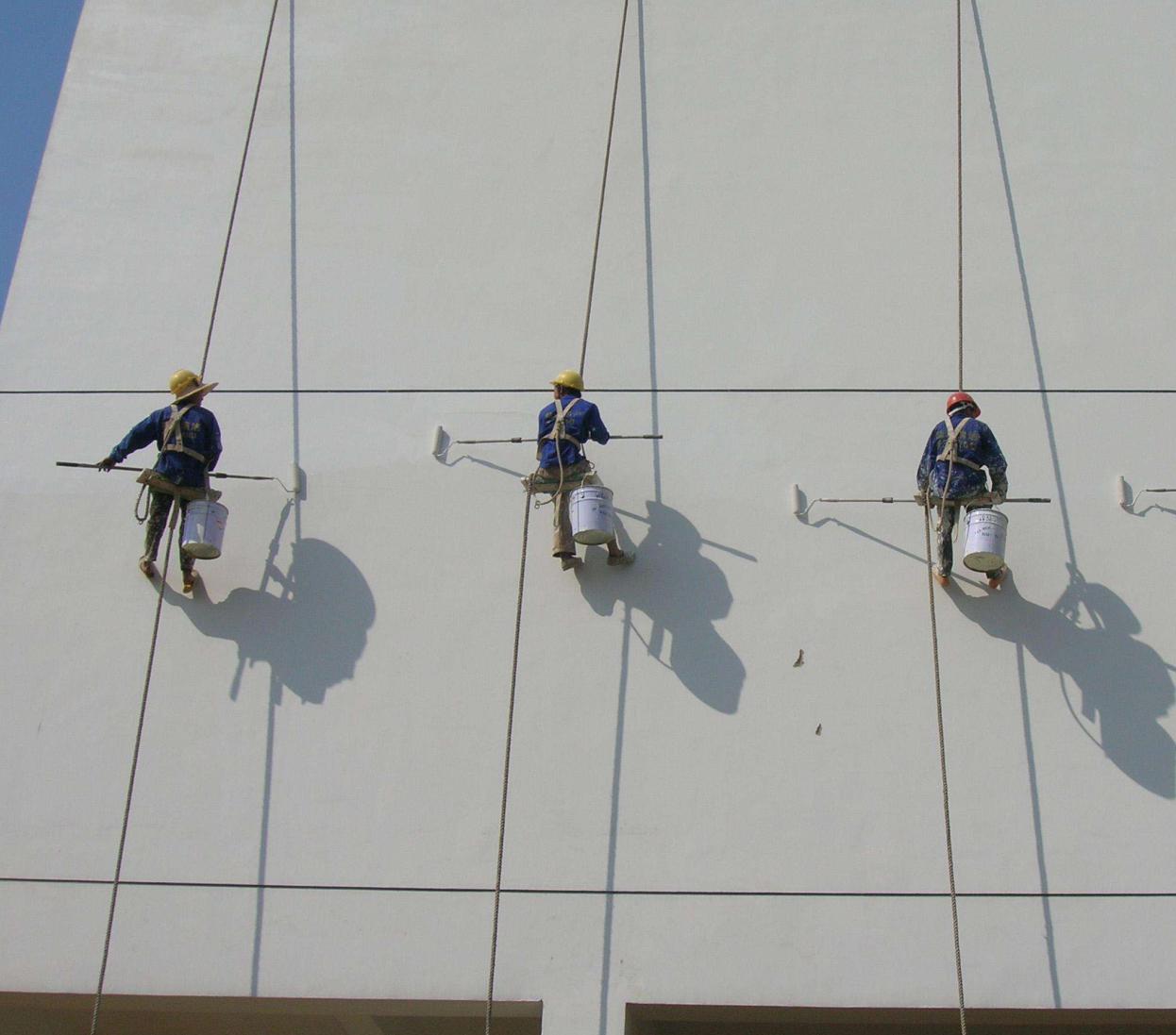 伟基科技园 外墙防水翻新工程